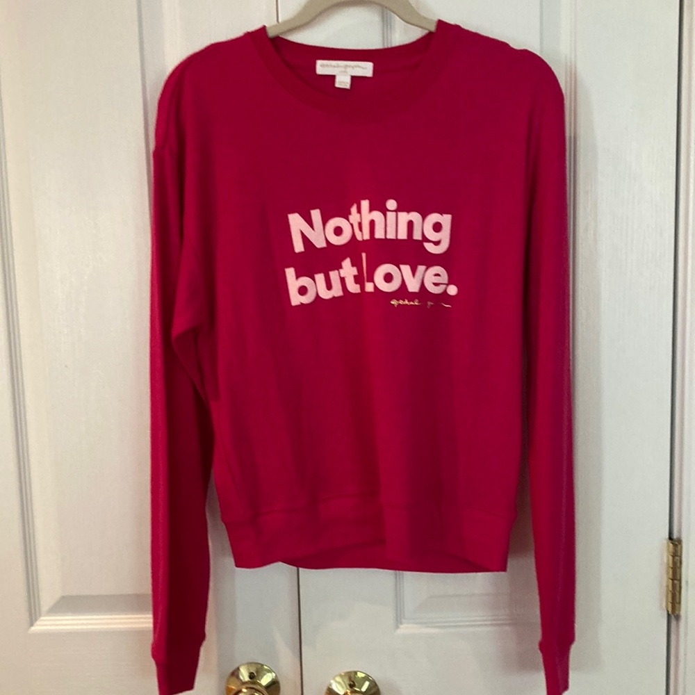 Women's Pink Graphic Sweatshirt